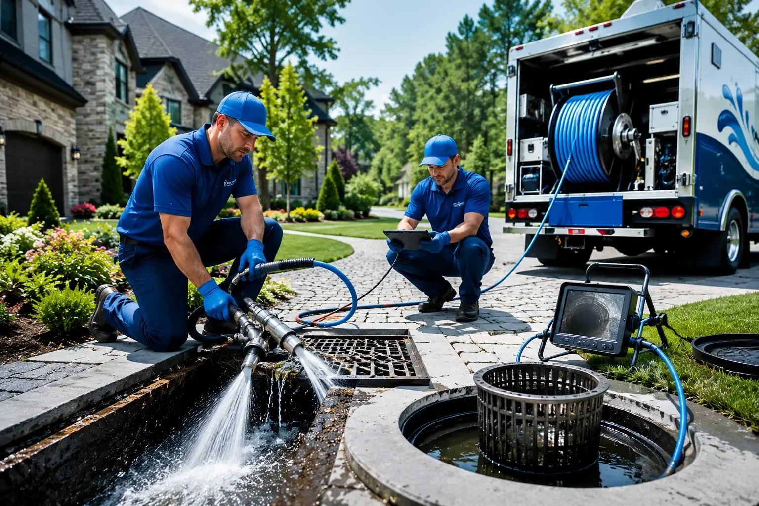 Local outdoor drain cleaning professionals in Athena, OR