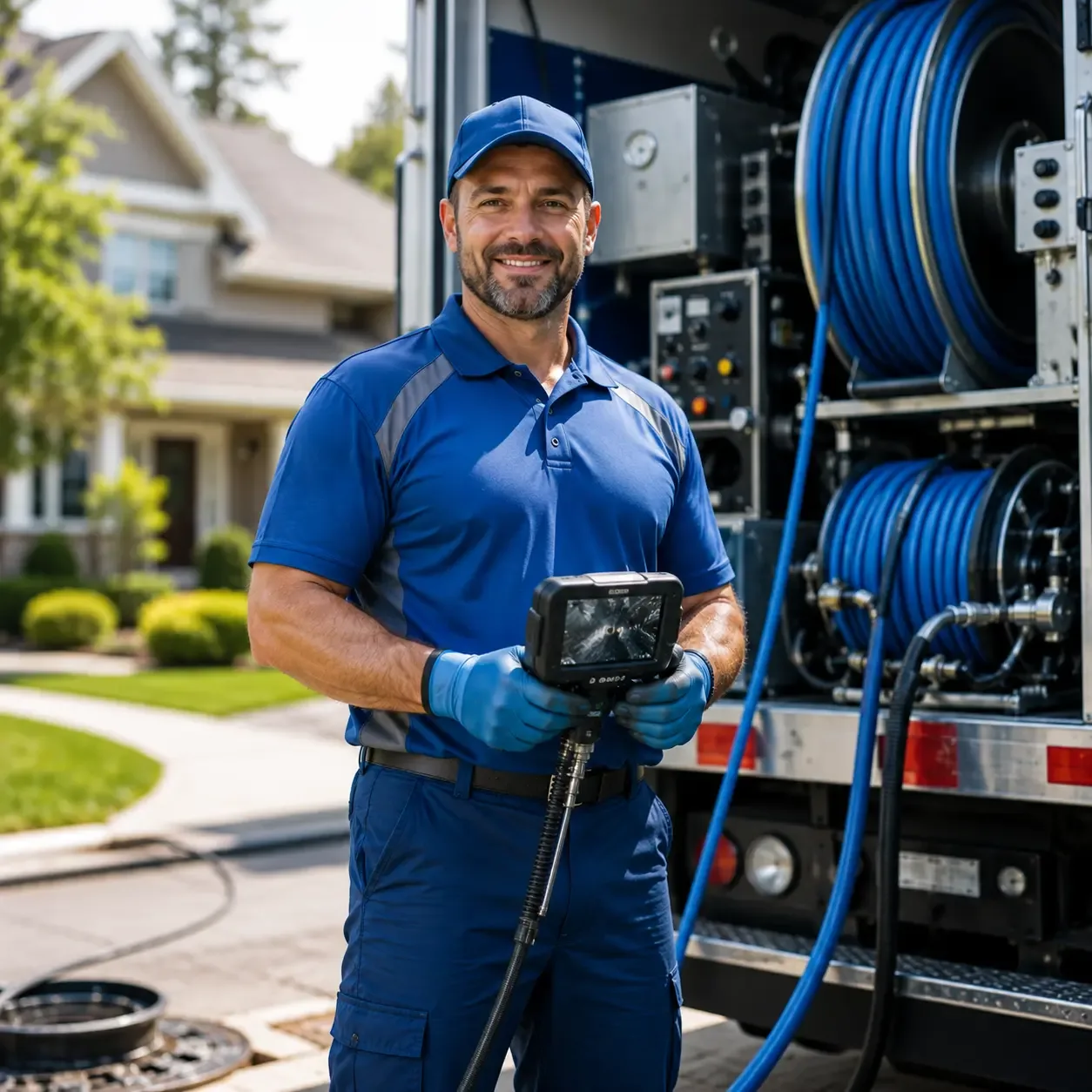 Local outdoor drain cleaning specialists in Athena, OR